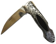 Kolekcjonerski Nóż Składany AKUŁA (REKIN) – Motyw Morski | 20,5 cm