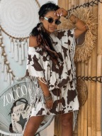 ZOCCO tunika sukienka z frędzlami