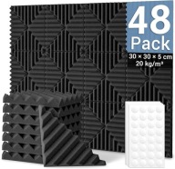 Panele Akustyczne Ohuhu 48 szt 30x30x5 cm Wygłuszające