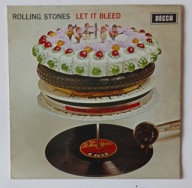 THE ROLLING STONES - Let It Bleed UK Pr VG+ Lp 587