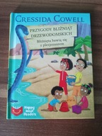 KSIĄŻKA Przygody bliźniąt drzewodomskich bliźnięta bawią się z plezjozaurem