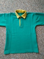 Bluzka chłopięca bawełniana zielona