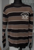 SOUTHERN sweter męski w pasy r 54 XL
