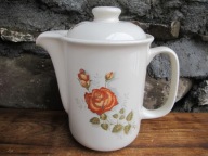 Stary Duży Ozdobny Dzbanek z rączką_Porcelit TUŁOWICE PRL