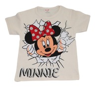 BLUZKA MYSZKA MINNIE NOWA Z DEFEKTEM R 116