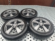 Koła Felgi Aluminiowe Alu Felgi Dezent 18 Opony Hankook 245/45R18 Letnie