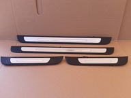 AUDI A6 C7 4G NAKŁADKI LISTWY PROGOWE PODŚWIETLANE LED WEWNĘTRZNE KOMPLET
