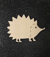 5x JEŻ jeżyk 8cm x 6cm scrapki decoupage