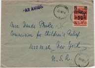 Fi 442b na kopercie listu lotniczego, gwarancja Walocha