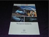 Mercedes-Benz Sprinter cała gama j.Polski 2001 prospekt folder katalog