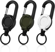 BRELOK ZWIJANY DO KLUCZY 3 SZT 60CM KARABIŃCZYK HEAVY DUTY