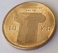 NORWEGIA 2011 r- 10 Koron - 200 lat UNIWERSYTETU
