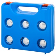 Zestaw do Gry w Bule BOULE PETANQUE BULE 6 metalowych kul