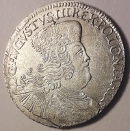 8 groszy . Dwuzłotówka 1753 MENNICZA !!!