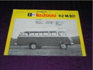 IFA Robur LD 3000 Fr2-M/B21 autobus 1980 prospekt folder
