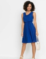 Tanio !_NOWA koktajlowa WYSZCZUPLAJĄCA sukienka_WYGODNA z halką_lycra_52/54