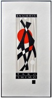 *KP* Krzywka Ryszard (06) Ex libris Taro Shimo, X2