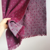 Wełna 100% szalik męski dwustronny Jean Paul duży 40x196 cm (228)