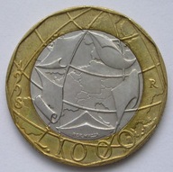 Włochy 1000 lirów 1998 - bimetal