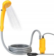 Prysznic turystyczny 12V z gniazda zapalniczki pompka 3,5 L/min