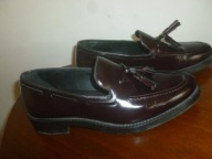 BUTY-ZARA-R-41 -WKŁ-26,5CM- MOKASYNY.SKÓRA NAT-STAN ZNAKOMITY.