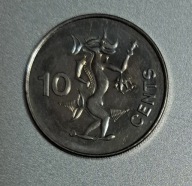 Wyspa Salomona 10 centów 2005r. BCM