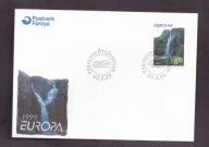 Wyspy Owcze - 1999 rok - FDC Koperta - znaczki nr 346
