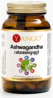 YANGO Ashwagandha z witaminami z grupy B, 90 kaps.