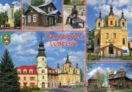 Tomaszów Lubelski cerkiew, kościół, ławeczka dr J. Peter - z7