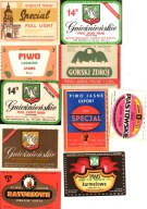 BROWARY RÓŻNE 20 SZT WYŁĄCZNIE PN 73