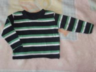TANIO! Zestaw 3 szt. chłopięcy bluzki sweter r. 74