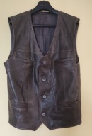 kamizelka męska skórzana Daniel Hechter, rozm. L/52,100% skóra naturalna