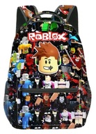 Plecak ROBLOX szkolny wielokomorowy Roblox - 2 komory + 2 siatki - wzory