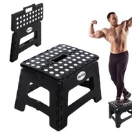 TABORET STOŁEK SKŁADANY SOLIDNY ANTYPOŚLIZGOWY 22CM DO 150KG PRZENOŚNY