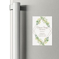 PREZENT NA CHRZEST ŚWIĘTY dla gości MAGNES PAMIĄTKOWY ZE ZDJĘCIEM upominek