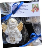 25 sztuk aniołki podziękowania dla gości Komunia Święta Chrzest