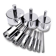 DIAMENTOWE OTWORNICE CERAMIKI KAMIENIA PŁYTKI SZKŁO 10 szt 6-50 mm