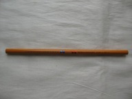 HARDTMUTH KOH-I-NOOR stary NIEUŻYWANY OŁÓWEK KOPIOWY CZERWONO-GRANATOWY