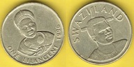 SWAZILAND 1 LILANGENI 1996 R.