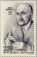 Francja 1988 Znaczek 2669 ** Unia Europejska Jean Monnet
