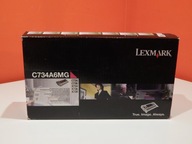 Toner Lexmark C734A6MG magenta C734/C736 Oryginał
