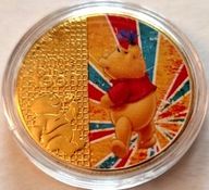 MIŚ KUBUŚ PUCHATEK, BAJKI DISNEYA, ANIMACJE DLA DZIECI, 40 MM, KOLOR !!!