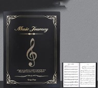 Teczka na nuty, 30 stron, nuty + karteczki samoprzylepne 100szt