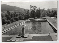 Ustroń k. Wisła. Basen kąpielowy. Obieg 1961 rok.