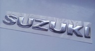 Emblemat SUZUKI Napis 3D Chrom Naklejka 1szt 12cm Ogon Quad Moto Auto GS500