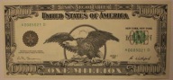 1.000.000 ONE MILION DOLARÓW $ USA 1995 ETUI + OPIS - KOLEKCJONERSKI