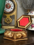 SZKATUŁKA PUZDRO PUDEŁKO INTARSJOWANE SŁOMA SŁOMKA RĘKODZIEŁO