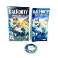 CALL OF DUTY ROADS TO VICTORY PSP PREMIEROWE ANGIELSKIE WYDANIE PAL ENG UK