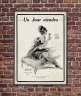 REWELACYJNA REKLAMA PERFUM i PERFUMERII, plakat vintage do wystroju domu