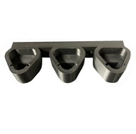 Milwaukee M12 uchwyt na 3 baterie akumulatory czarny mocny wytrzymały